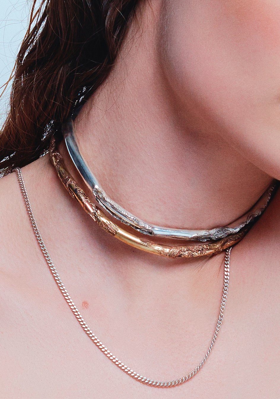 Silver Fire Walk With Me Necklace, Foto 1